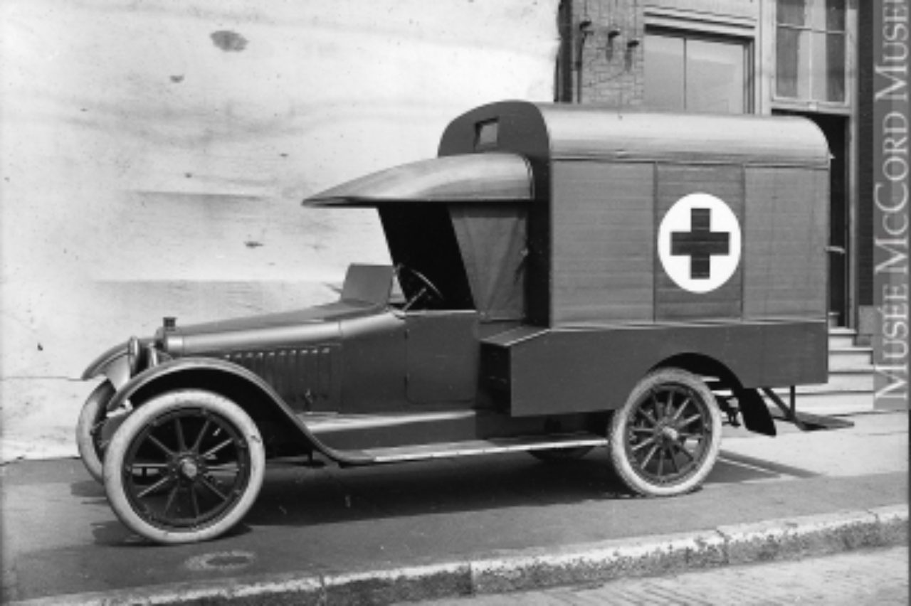 Ambulance « Chalmers », Montréal, QC, vers 1920