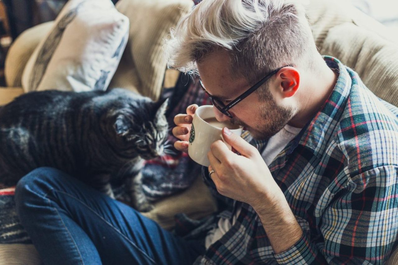 adult-male-on-couch-with-cat